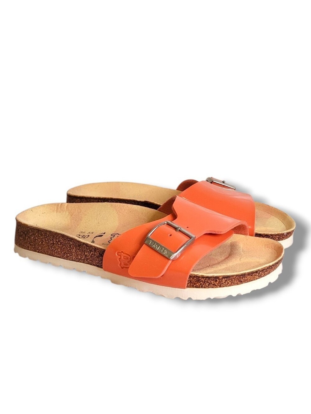 Birkis • Birkenstock Catalina Tangerine Sandals 36